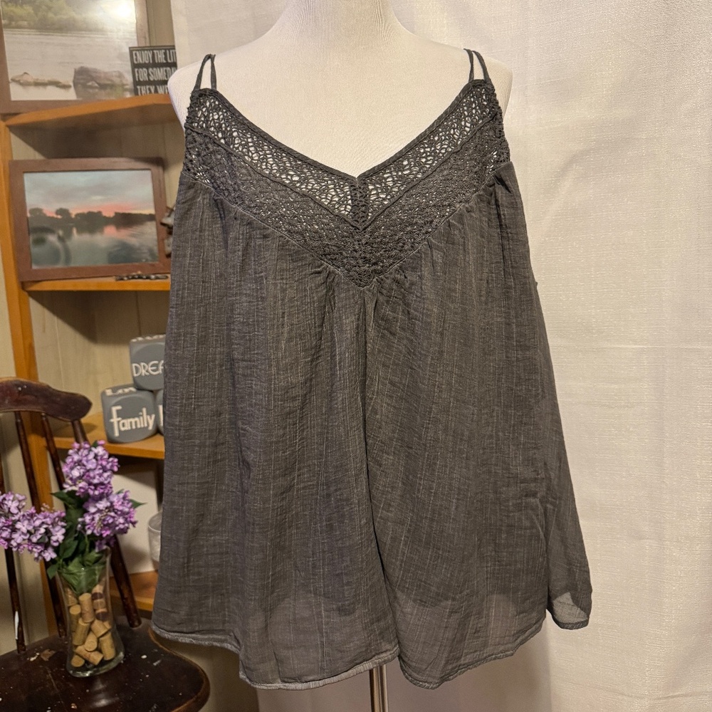 NWT Torrid Festi Crochet Cami